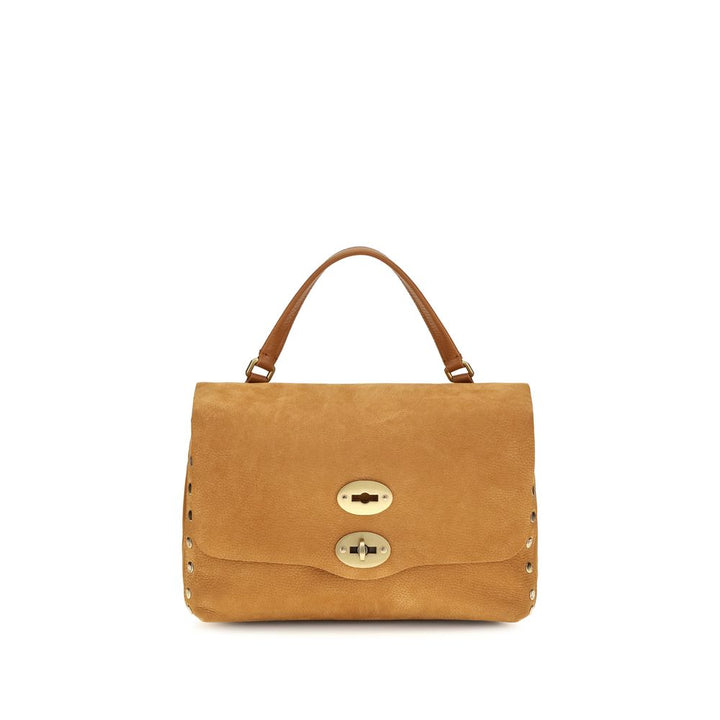Zanellato Beige Suede Leather Shoulder Bag
