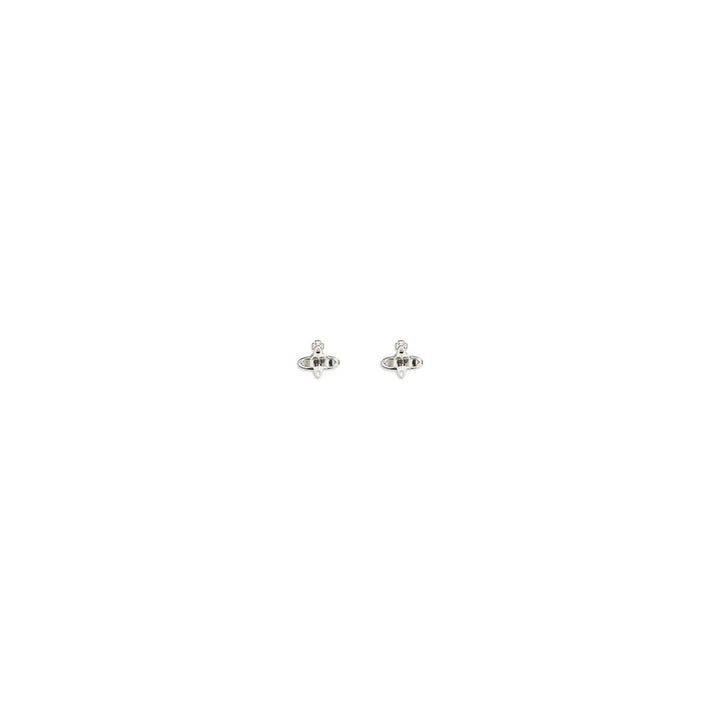 Vivienne Westwood Silver Metal Earrings