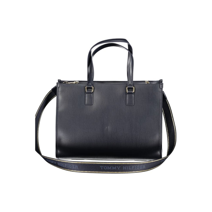 Tommy Hilfiger Blue Polyurethane Women's Bag