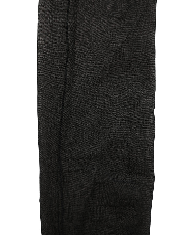 Dolce & Gabbana Black Nylon Tights Stocking Pantyhose Socks