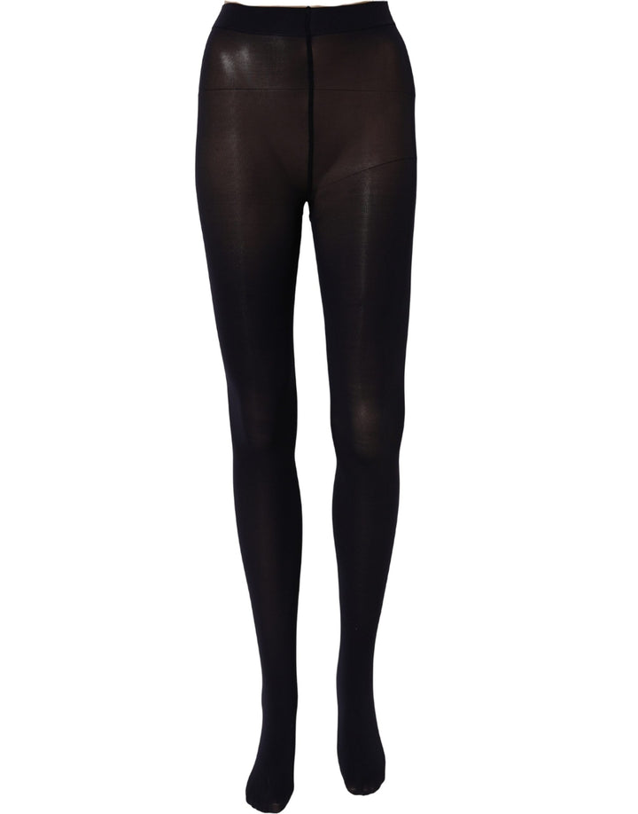 Dolce & Gabbana Dark Blue Nylon Sheer Tights Stockings Socks