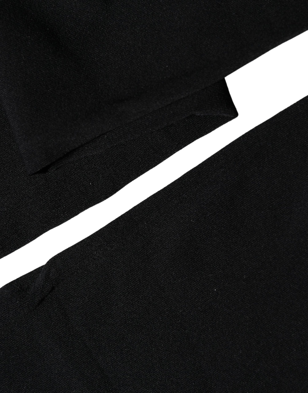 Dolce & Gabbana Black 100% Nylon Thigh High Stockings Socks