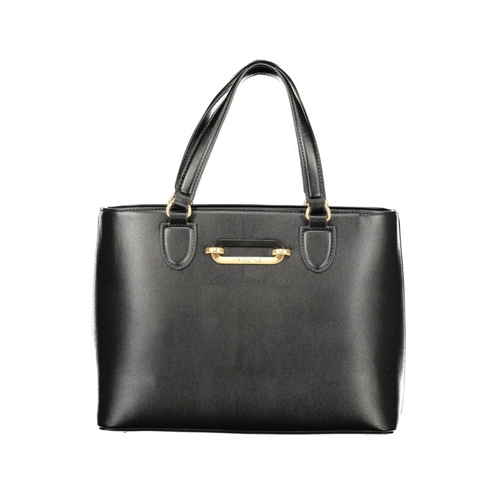 Mario Valentino Black Polyurethane Women's Bag