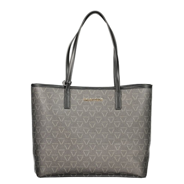 Mario Valentino Black Polyurethane Women's Bag