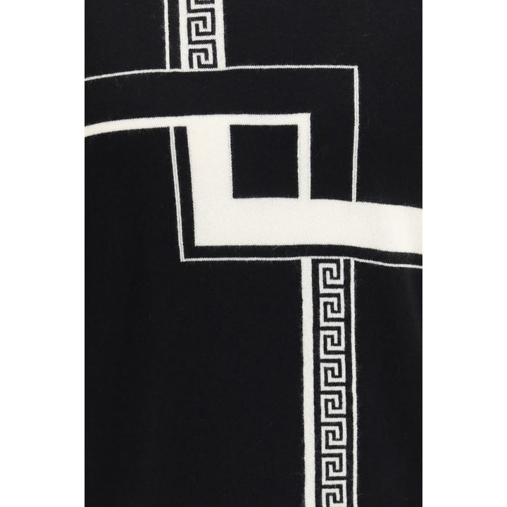 Versace Black Cashmere Sweater