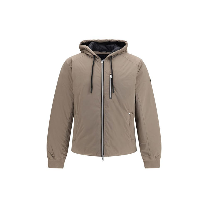 Moose Knuckles Beige Nylon Full-Length Jacket