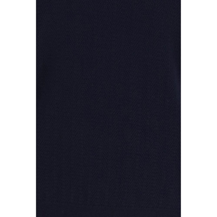Brooksfield Blue Wool Oves Aries Sweatshirt
