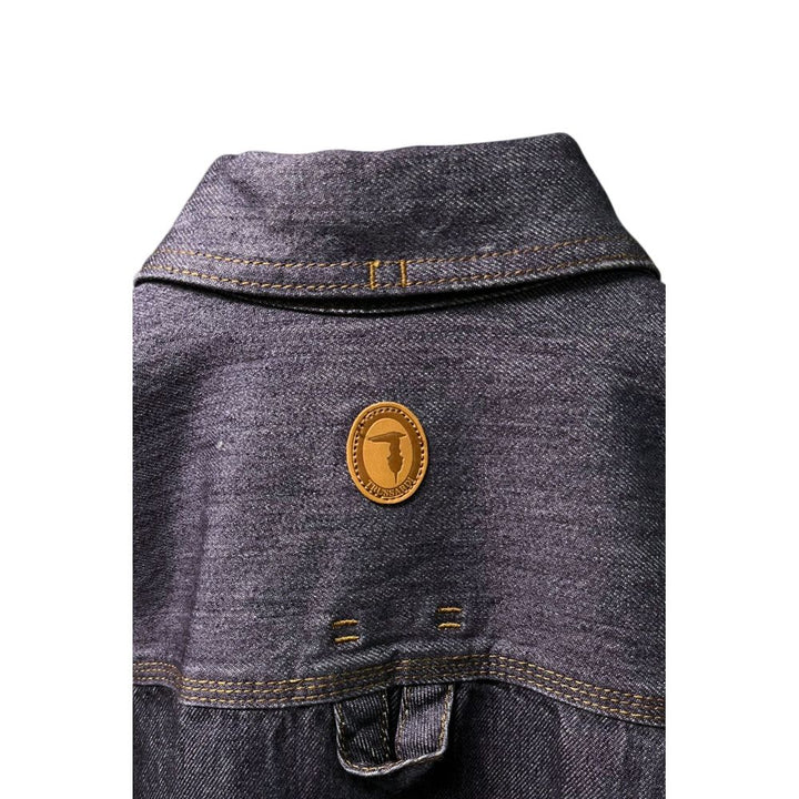 Trussardi Jeans Purple Cotton Men's Jacket