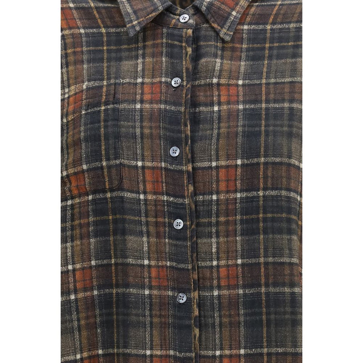 R13 Multicolor Cotton Pattern Shirt