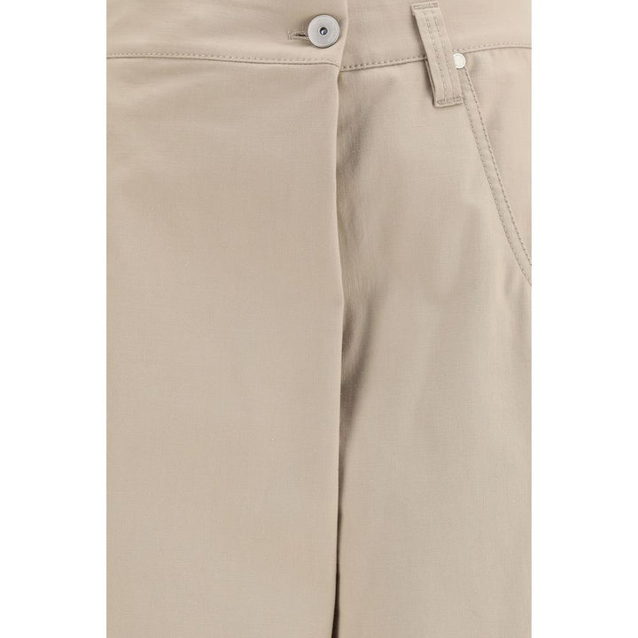 Brunello Cucinelli Beige Cotton Casual Pants