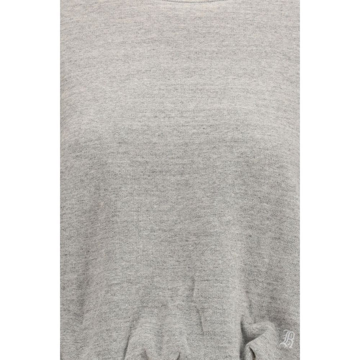 R13 Gray Cotton Sweatshirt