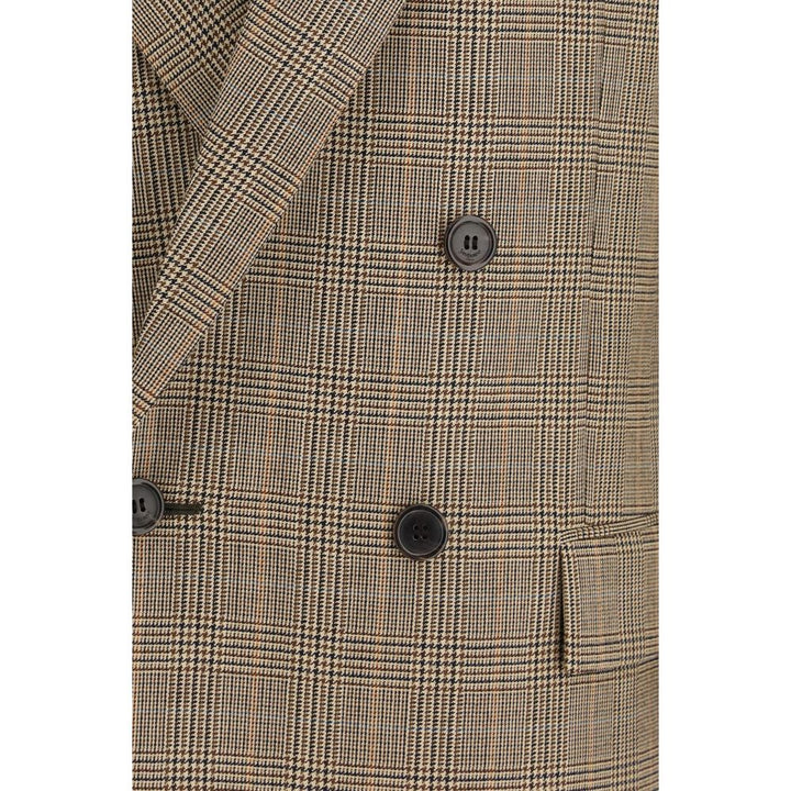 Saint Laurent Beige Wool Oves Aries Blazer