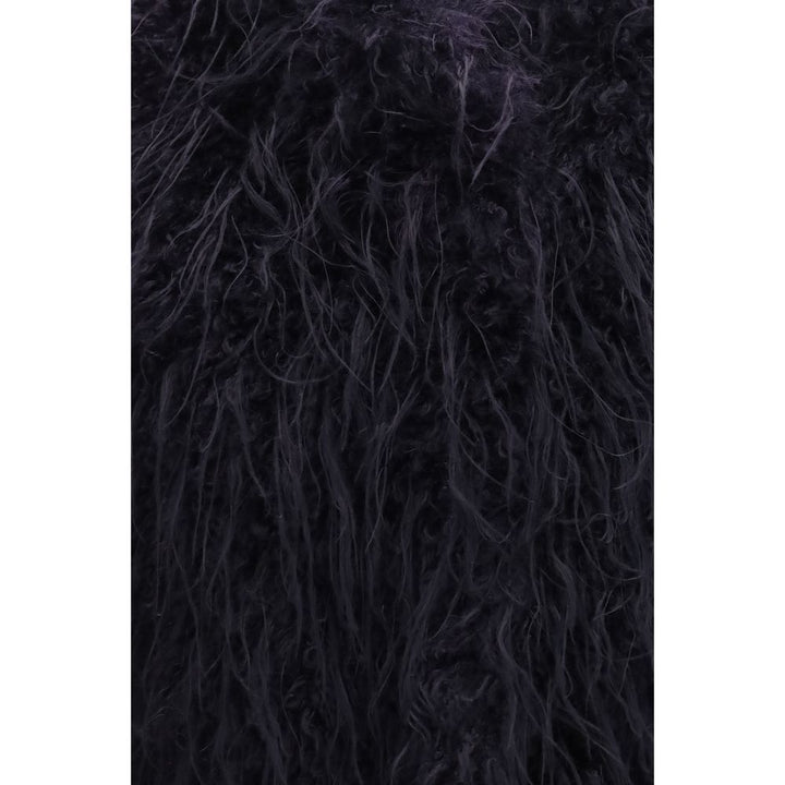 Forte_Forte Blue Polyester Sleeveless Jacket