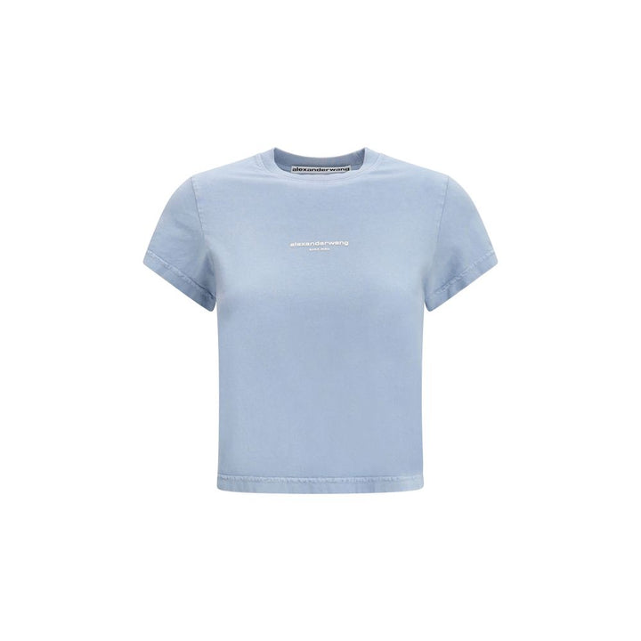 Alexander Wang Blue Cotton T-Shirt