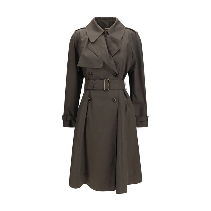 Burberry Bicolor Cotton Coat
