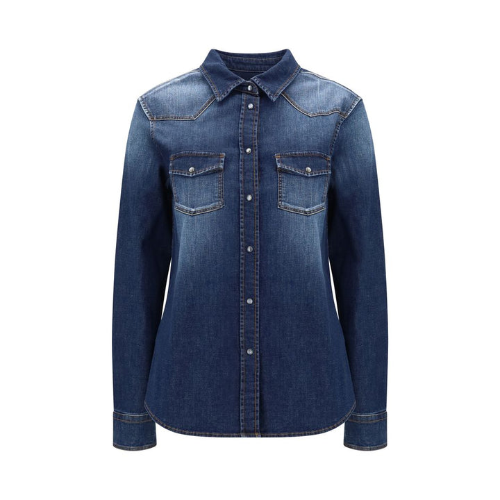Jacob Cohen Blue Denim Shirt