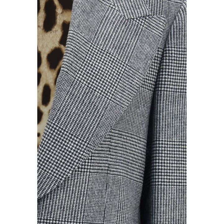 Dolce & Gabbana Gray Wool Oves Aries Blazer