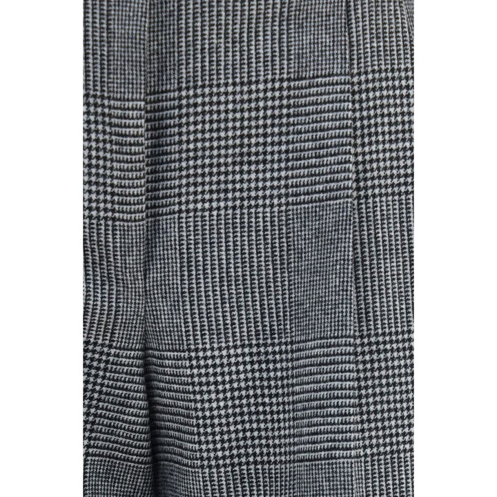Dolce & Gabbana Gray Wool Oves Aries Dress Pants