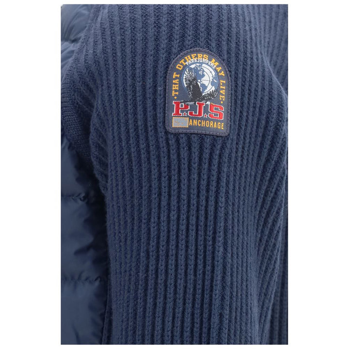 Parajumpers Blue Polyamide Shell Jacket