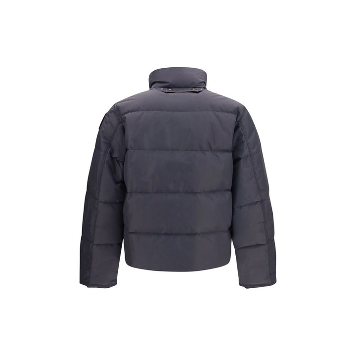 Parajumpers Gray Polyamide Full-Length Jacket