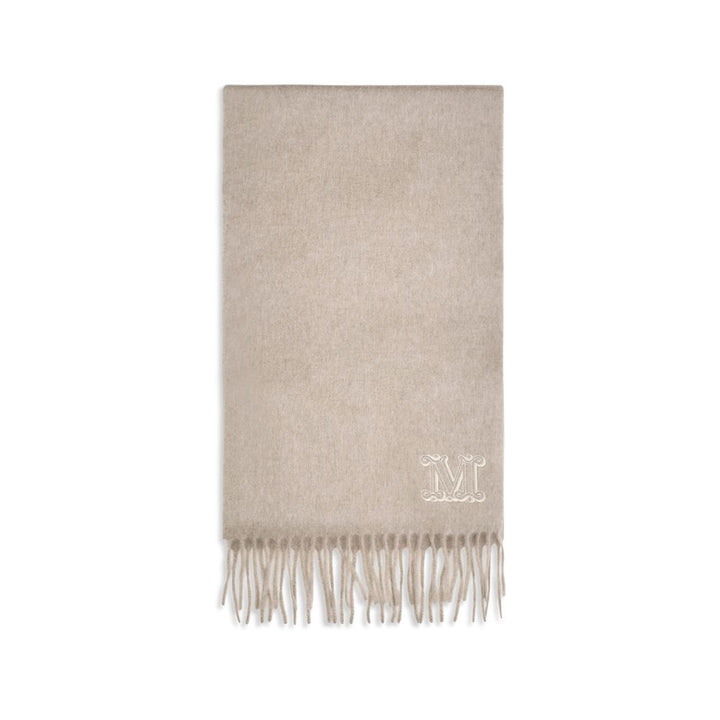 Max Mara Beige Cashmere Scarf