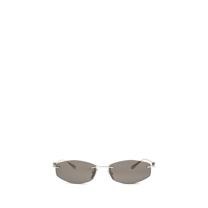 Balenciaga Silver Metal Sunglasses