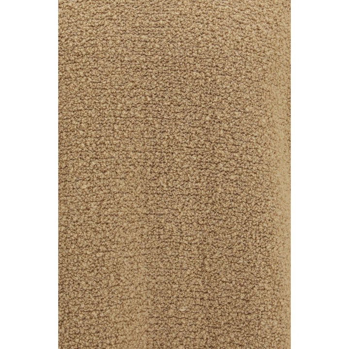 Laneus Beige Wool Oves Aries Sweatshirt
