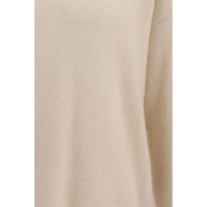 Laneus Beige Cashmere Sweatshirt