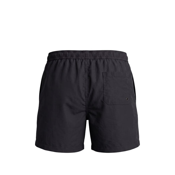 Trussardi Beachwear Black Polyester Men's Swim Short