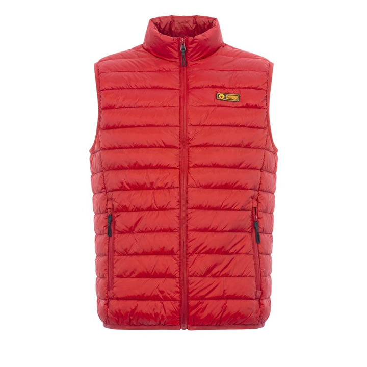 Ciesse Outdoor Red Polyester Men's Sleeveless Jacket