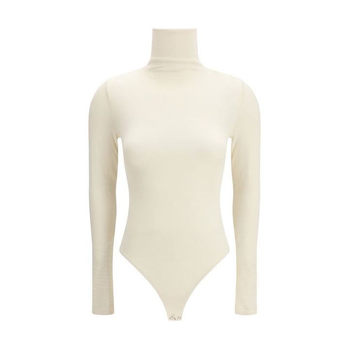 Wolford Beige Cotton Bodysuit