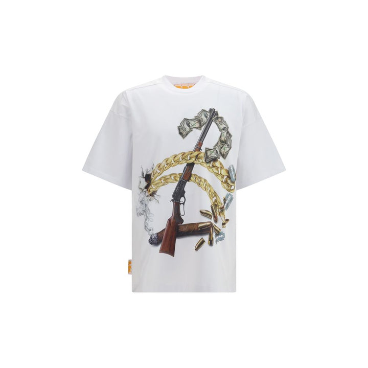 PDF Channel White Cotton T-Shirt