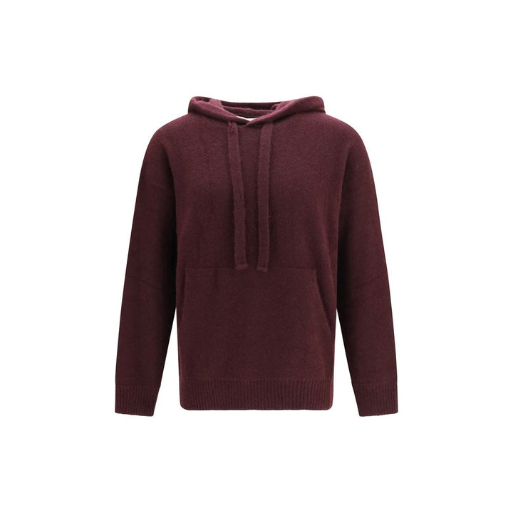 Laneus Bordeaux Cashmere Hoodie