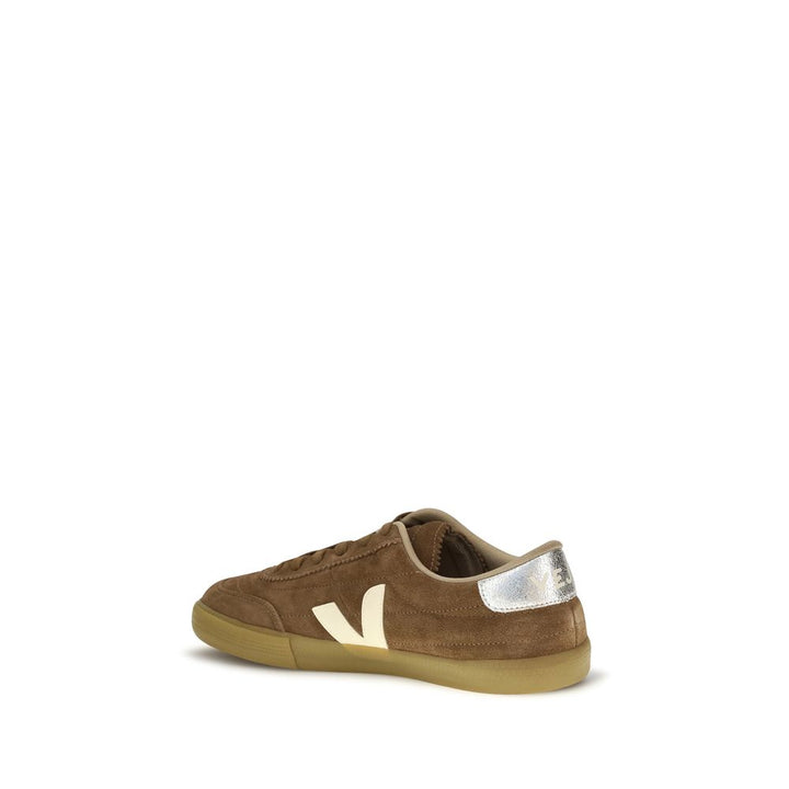Veja Brown Recycled Polyester Low Top Sneakers