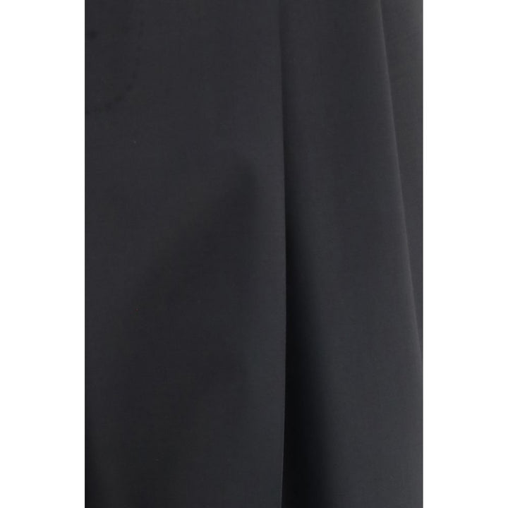 Dolce & Gabbana Black Wool Oves Aries Dress Pants