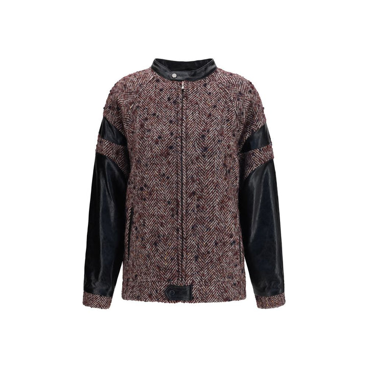 Kristina Ti Multicolor Wool Oves Aries Full-Length Jacket