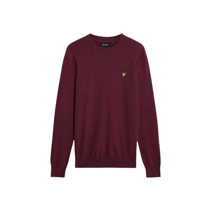 Lyle & Scott Bordeaux Cotton Sweatshirt