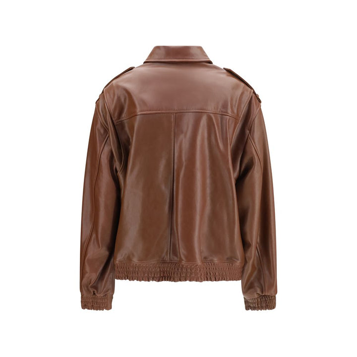 Arma Brown Lamb Ovis Aries Aries Full-Length Jacket