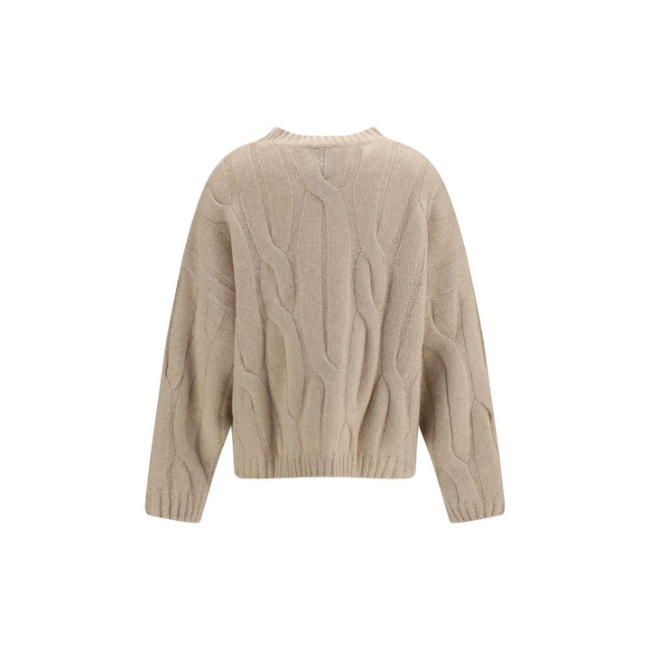 Allude Beige Cashmere Sweater