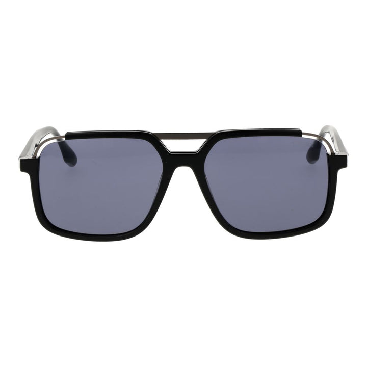 Trussardi Black Acetate & Stainless Steel Sunglasses