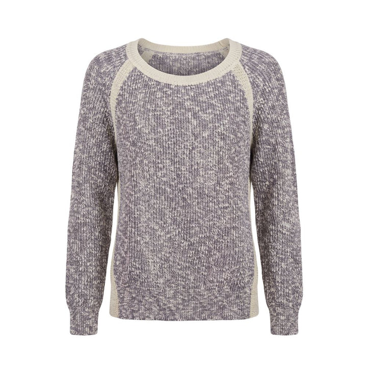 Trussardi Jeans Grey Cotton Women's Sweater