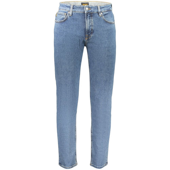 Hugo Boss Blue Cotton Men's Jean