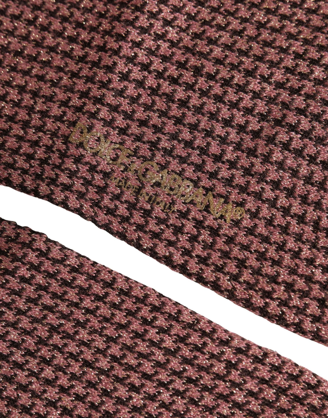 Dolce & Gabbana Dusty Pink Viscose Over The Calf Accessory Socks