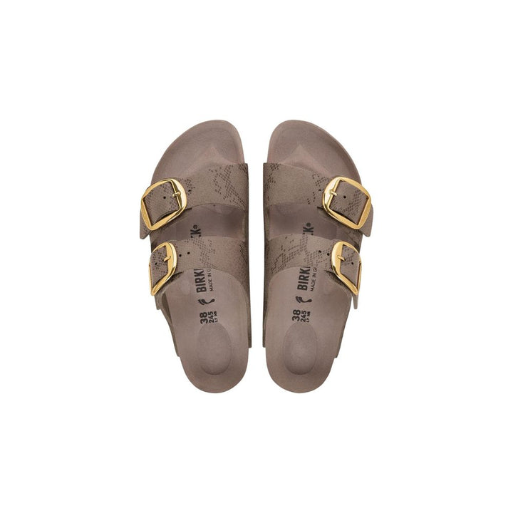 Birkenstock Gray Synthetic Flat Sandals