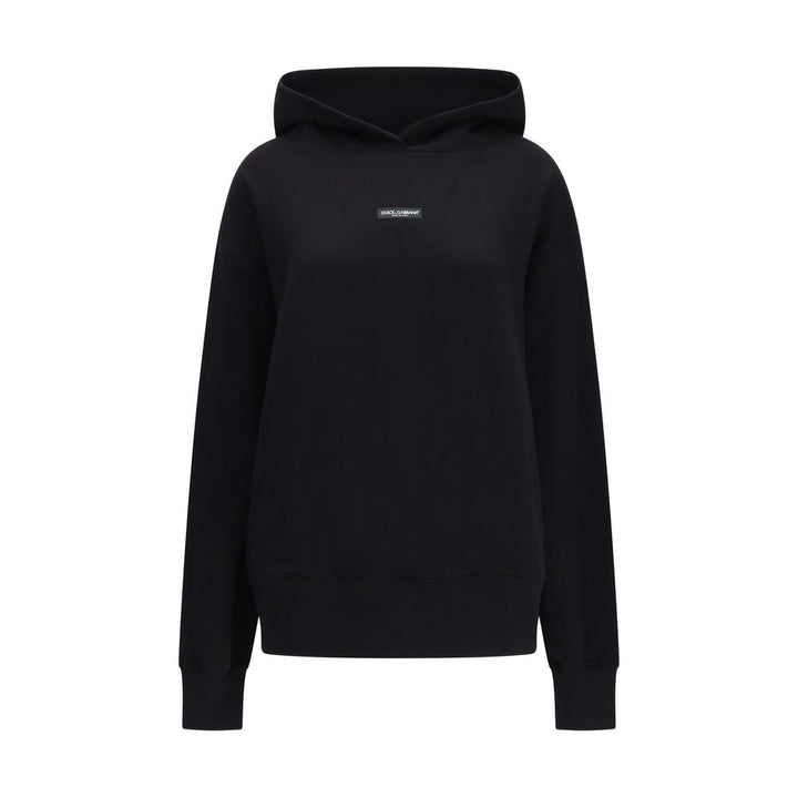 Dolce & Gabbana Black Cotton Sweatshirt