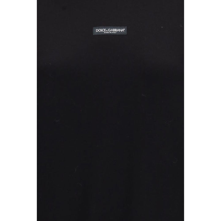 Dolce & Gabbana Black Cotton Sweatshirt
