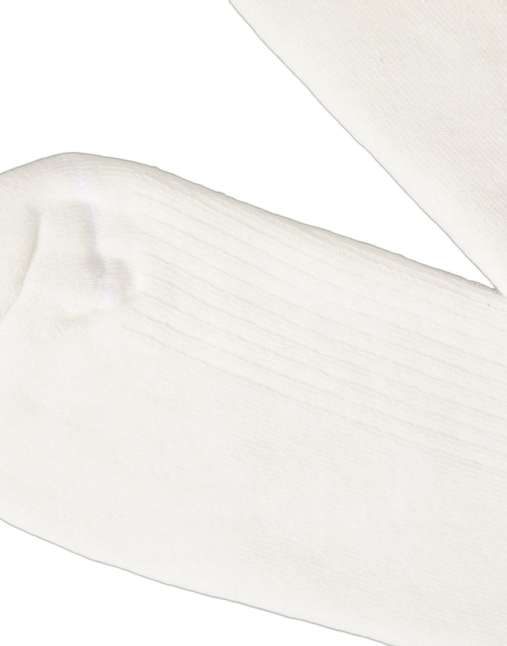 Dolce & Gabbana White Cotton DG Logo Mid Calf Accessory Socks