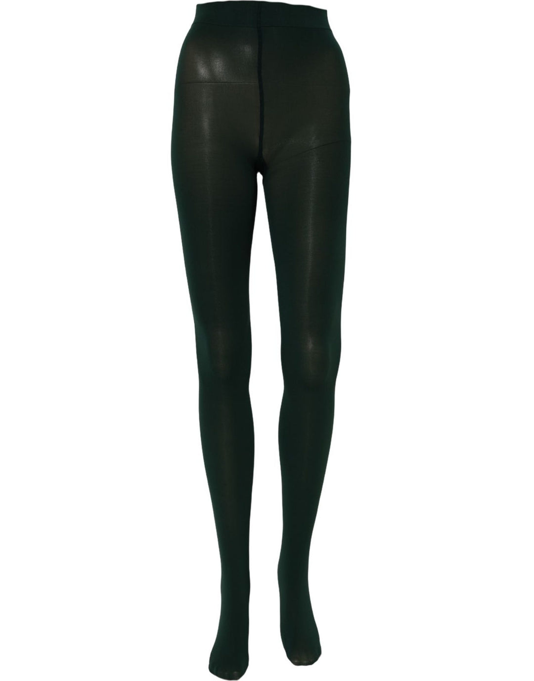 Dolce & Gabbana Dark Green Nylon Tights Stocking Pantyhose Socks