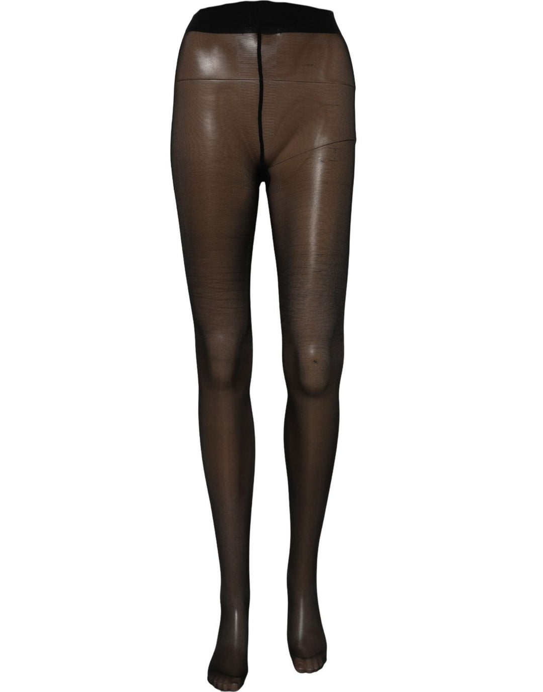 Dolce & Gabbana Black Nylon Tights Stocking Pantyhose Socks