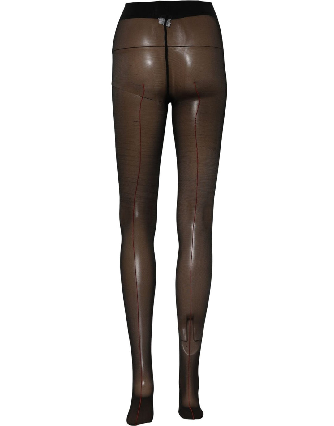 Dolce & Gabbana Black Nylon Tights Stocking Pantyhose Socks